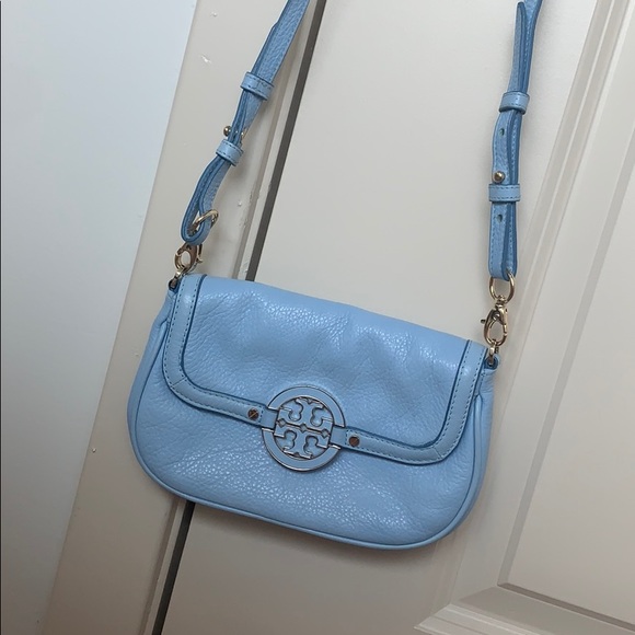 tory burch light blue crossbody